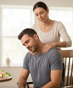 שמן ארומתרפי לשחרור צוואר וכתפיים אמריו הקלה מתוקה