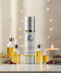 ג'ל ניקוי פנים טבעי ארומתרפי נשיקה רכה אמריו ארומתרפיה