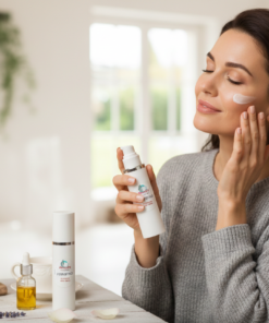 קרם לחות טבעי לפנים אמריו הגנה מן הטבע לעור רגיל עד יבש