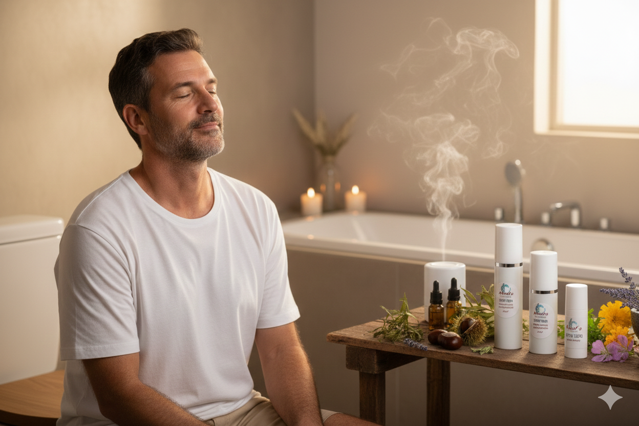 קרם טבעי לטיפול בטחורים נחמה עדינה אמריו ארומתרפיה